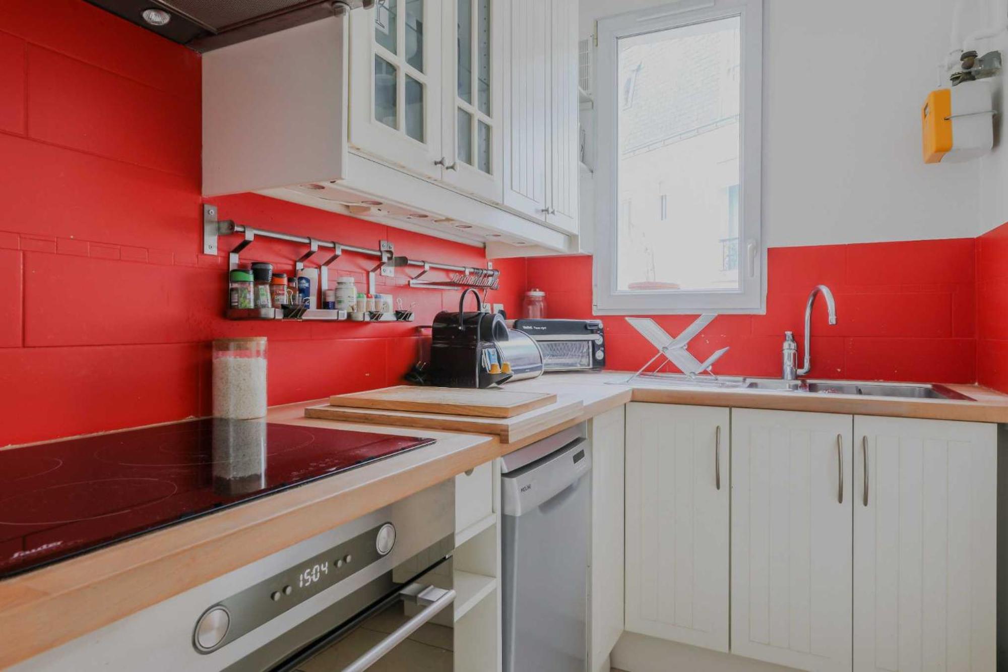 Peaceful - 1bd- 4p - Montmartre Parigi